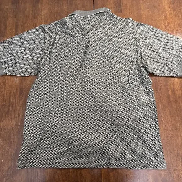 Bobby Jones TPC Sawgrass Golf Polo Men's Size XL 100% Cotton Patterned - Picture 9 of 10